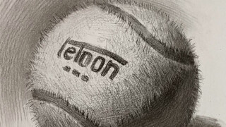 [Still Life Sketch] How to Draw a Tennis Ball