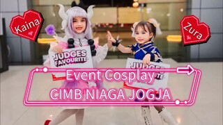 Event Cosplay CIMB NIAGA JOGJA ❤️🥰 SERU BANGET #JPOPENT #bestofbest #KontesKreatorBulanJuni