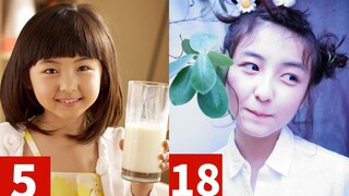 张子枫从5岁到18岁的变化及所参演电视剧和电影介绍！【名人明星从小到大系列第25期】