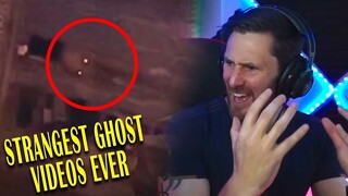 TOP SCARY GHOST VIDEOS WITH STRANGE BODIES - KINGFROSTMARE REACTION
