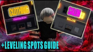 How to CHANGE your CLOTHING & HAIR in PROJECT GHOUL:ONLINE (ROBLOX) [+LEVELING SPOT GUIDE]