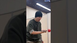 vernon's reaction after hoshi failed attempt to play kendama 😭😂🤣 #seventeen #vernon #hoshi