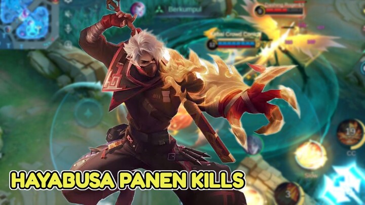 HAYABUSA Licin Banget Auto Panen Kills - Mobile Legends