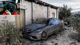 Rebuilding Mercedes-Benz E63 AMG - Forza Horizon 5 | Steering Wheel Gameplay