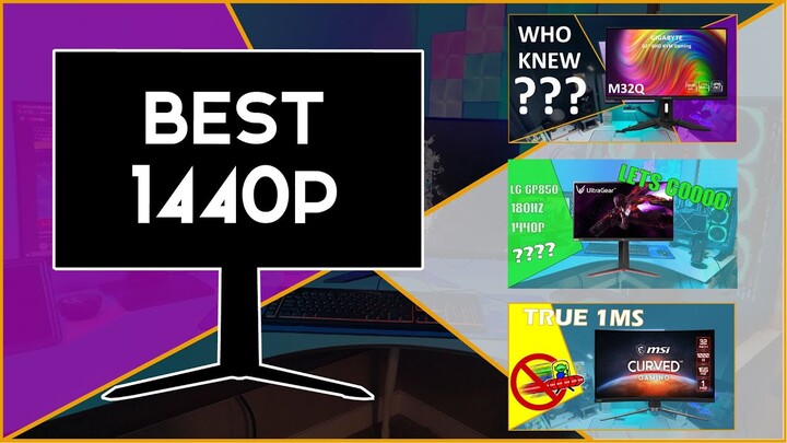 Top 3 1440p Gaming Monitor Picks in 2022 - My Picks So Far