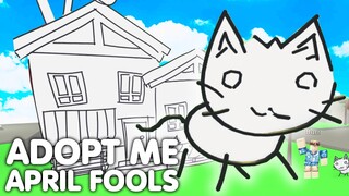 Adopt Me APRIL FOOLS Update! 2D PETS?