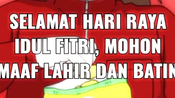 selamat hari raya idul fitri anime lovers