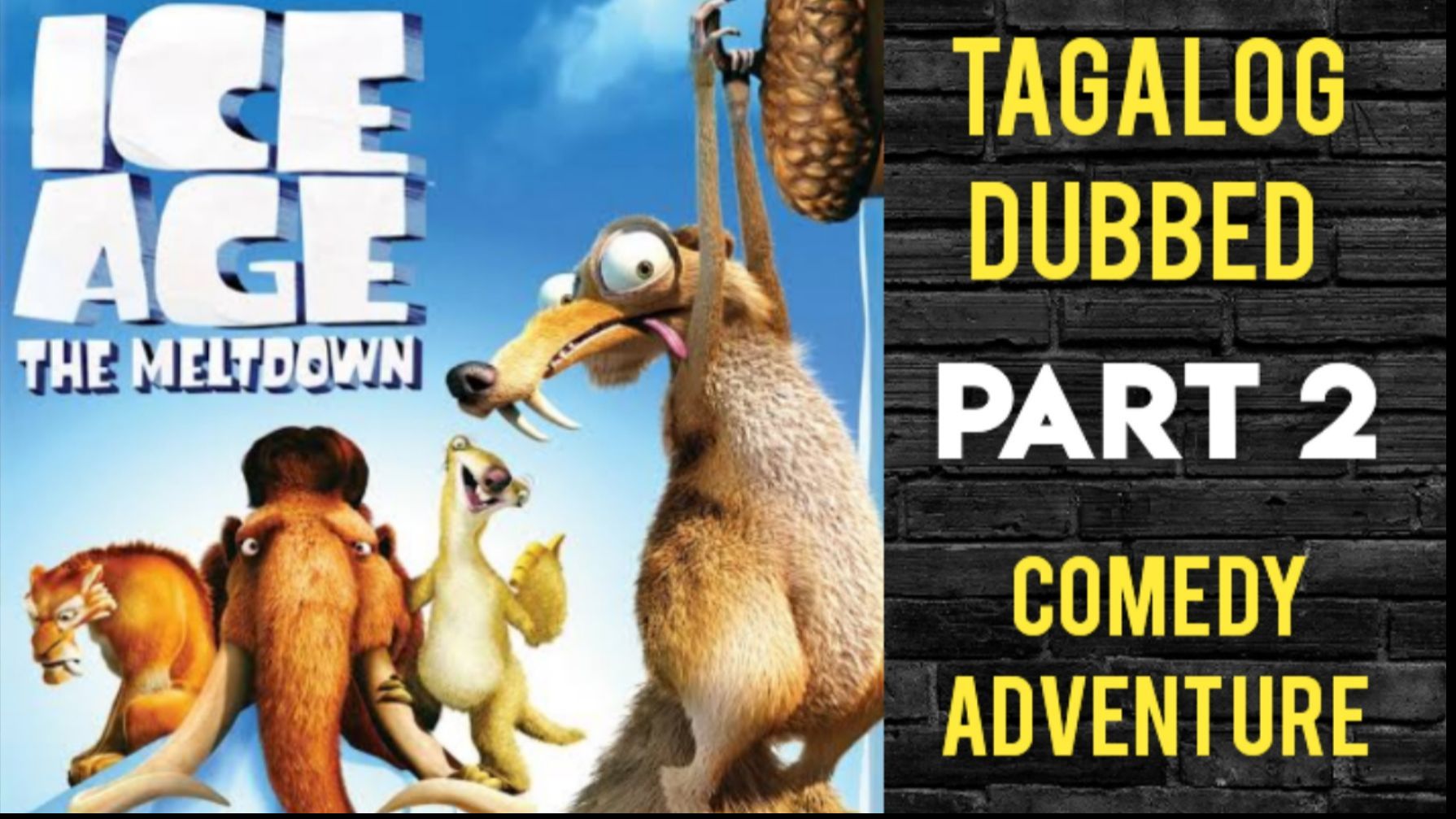 Ice Age The Meltdown Animals Ice Age The Meltdown Animals