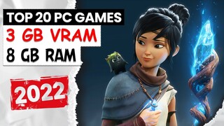 Top 20 Games PC For 8 GB RAM & 3 GB Graphics Card