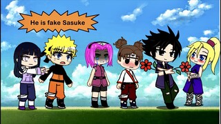 Menma Dimension Sasuke travel into the Naruto Dimension || Part 2 || Gacha Club