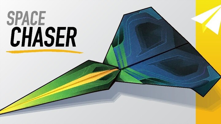 Fold a paper airplane that can fly really, really far!!! — Space Chaser