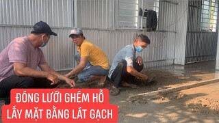 1001 Tổ Ấm Khương Dừa.! Lát gạch chuẩn bị bàn giao nhà cho gia đình 4 Cha Con Anh Y