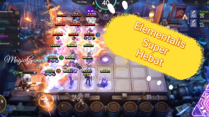 Sinergi Elementalis Magic Chess Mobile Legends bang bang yang super Hebat di rank Mythic