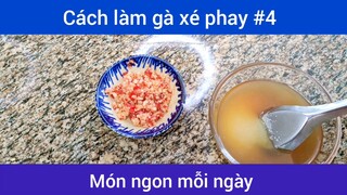 Cách làm gà xé phay