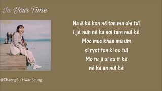 [Phiên âm tiếng Việt] In Your Time - Lee Suhyun (AKMU) (It’s Okay To Not Be Okay OST Part.4)