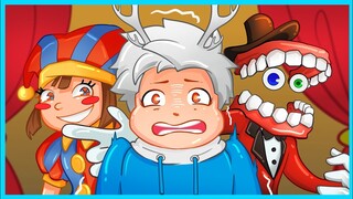 REACTION DIGITAL CIRCUS! MANUSIA YANG TERJEBAK DI DUNIA DIGITAL! SEREM BANGET