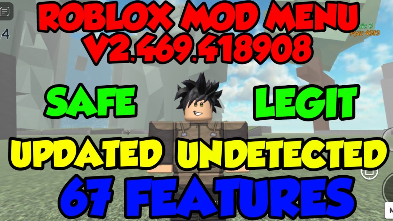 Roblox Mod Menu V2.554.501 Latest! New Features!!! Invisibility New  Version!! No Banned - BiliBili