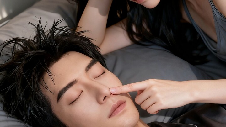 الأخ هان غارق في النوم، والسيدة وان بدأت من جديد بأفعالها الصغيرة...