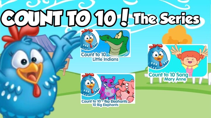 Count To 10: The Series. Lottie Dottie Chicken 1 & 3