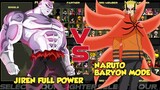 Naruto Baryon Mode VS Jiren Full Power (Anime War) Full Fight 1080P HD