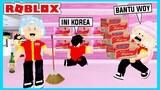 Aku Dan Adiku Pergi Ke Korea Untuk Bekerja Di Supermarket Di Roblox Brookhaven ft @Shasyaalala