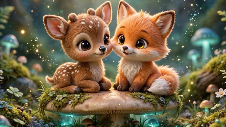 Animal friends ship  jungle