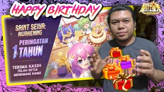 Happy Anniversary For 1 Year To Saint Seiya Awakening