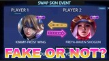 How To Do The Swap Skin Event? Fake or Not? 100%Opinion MLBB