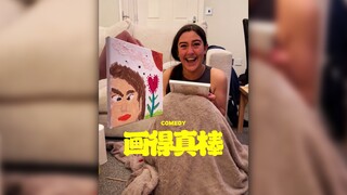 男朋友：你就说画得像不像吧‼️