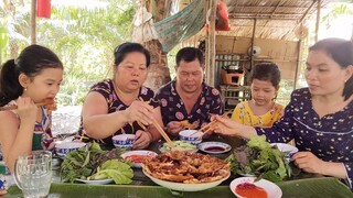 Lần Đầu Cùng Gia Đình Làm Món Ghẹ Sữa Lăn Bột Cuốn Rau Sống Ngon Hết Chỗ Chê| TKQ & Family T672