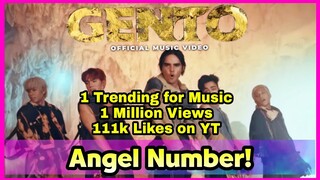 SB19 achieves the Angel Number! No. 1 Trending with 1 Million Views and 111,000 likes!