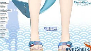【Hololive Chinese】Fragrant Shark Toes【Gawr Gura】【Phụ đề tiếng Trung】【HololiveEN】