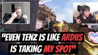 Ardiis is Upset after watching TenZ Not Believing in his Greatest Clutch