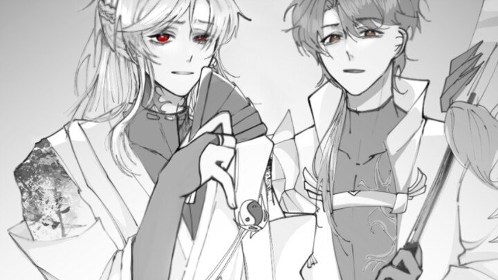 [Virtual Xiao Sa｜Handwritten] The true story of an 8100-year-old man after drinking