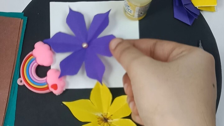 🌸 Fold, Cut & Bloom! — A Simple Paper Flower