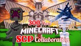 300 Hari Di Minecraft Tapi SCP Colaboration - Kemunculan Boss SCP Kuat !!