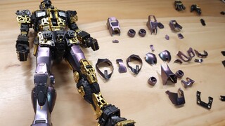 Bandai polarized color matching version ของบันทึกการประกอบ PGU Yuanzu Gundam [เสร็จแล้ว]