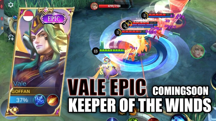 Vale Epic - Keeper Of The Winds | Full Effect | PATCH TERBARU