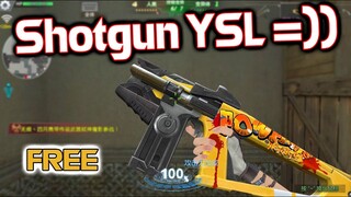 (Truy Kích) Review Shotgun Graffiti free mới.. SG YSL 😭😭