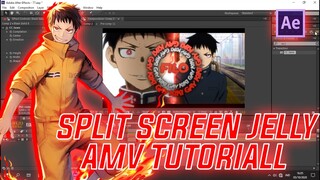 SPLIT SCREEN JELLY TUTORIAL AMV - AFTER EFFECT