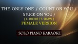 THE ONLY ONE / COUNT ON YOU / STUCK ON YOU ( FEMALE VERSION MEDLEY ) COVER_CY