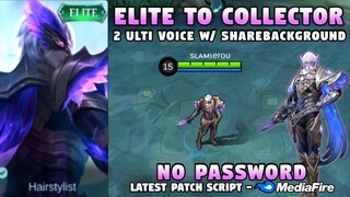 New Gusion Elite To Collector Skin Script No Password | Night Owl Skin Script | Mobile Legends