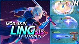 MLBB : Mod Skin Ling M-WORLD - Jin Moba