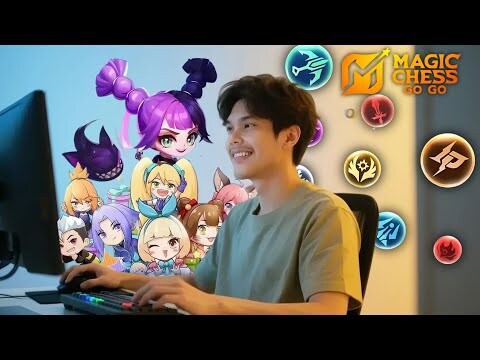 Live Streaming Magic Chess  Nyari HOKI #mlbbidcreator