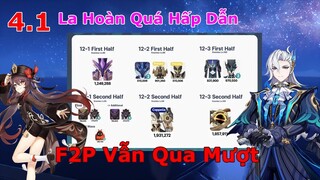 La Hoàn 4.1 Cần Nerf Neuvillette & Alhaitham Đánh Nhanh Quá Không Cảm Nhận Được Gì | Genshin Impact