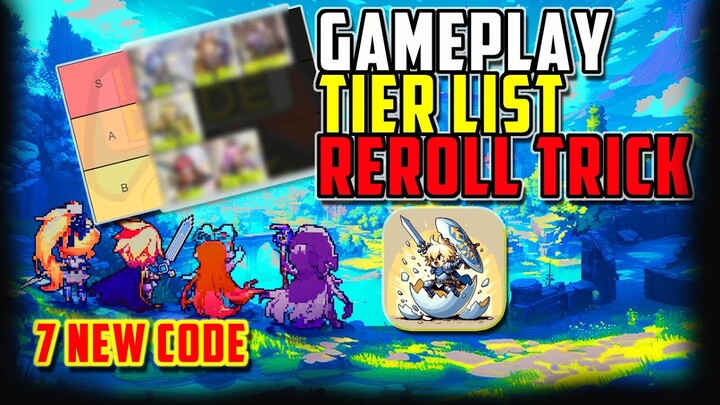 [Tier List Reroll Guide] Zero to Hero Pixel Saga (Android) Global Release Gameplay