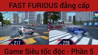 Fast Furious đẳng cấp tốc độ #5