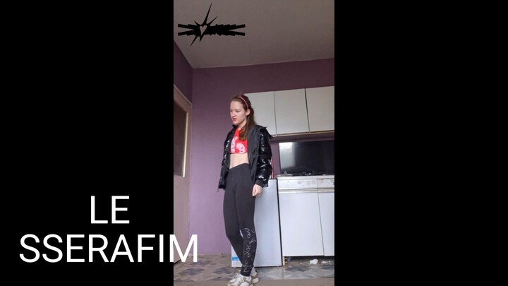 LE SSERAFIM 'SPAGHETTI' Fiona Forza fancam