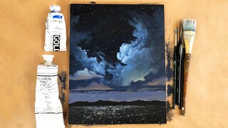 Painting City Lights, Time Lapse Video Process!