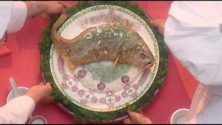 [Remix]Cooking soup yellow croaker-Iconic scene in <The Chinese Feast>